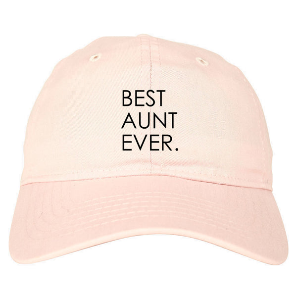 Best Aunt Ever Auntie Gift pink dad hat