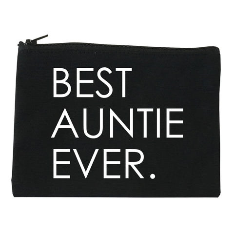 Best Auntie Ever black Makeup Bag