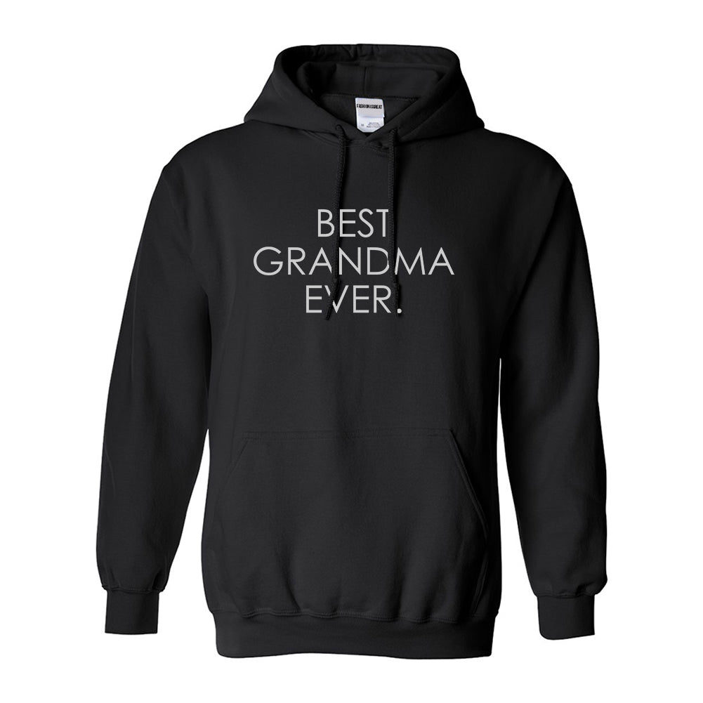 Best Grandma Ever Mom Gift Black Womens Pullover Hoodie