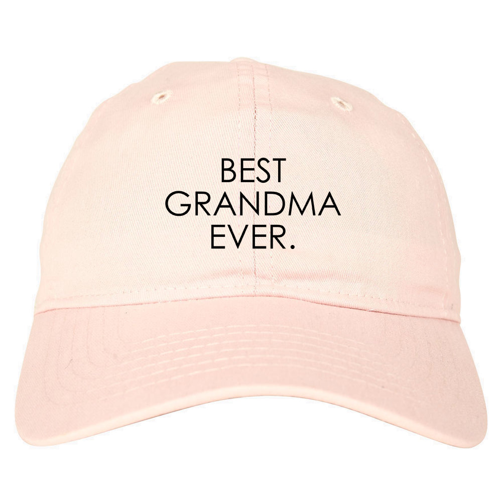 Best Grandma Ever Mom Gift pink dad hat