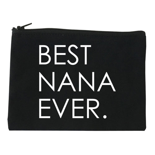 Best Nana Ever Grandma Makeup Bag Red