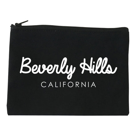 Beverly Hills California Makeup Bag Red