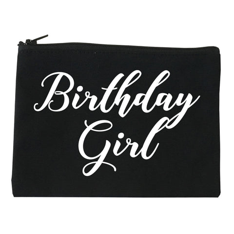 Birthday Girl Party black Makeup Bag