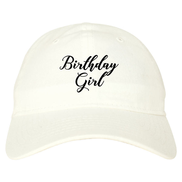 Birthday Girl Party white dad hat
