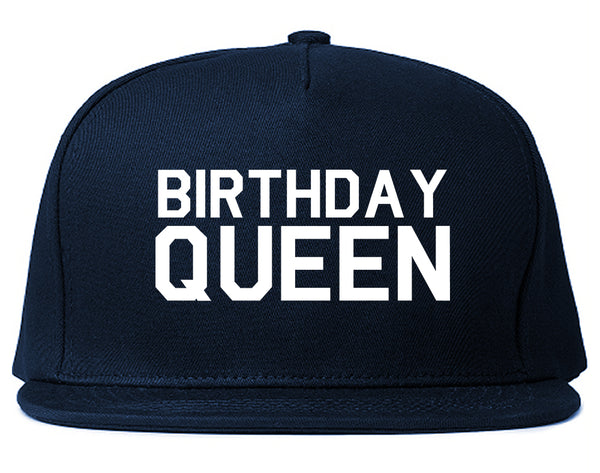 Birthday Queen Bday Blue Snapback Hat