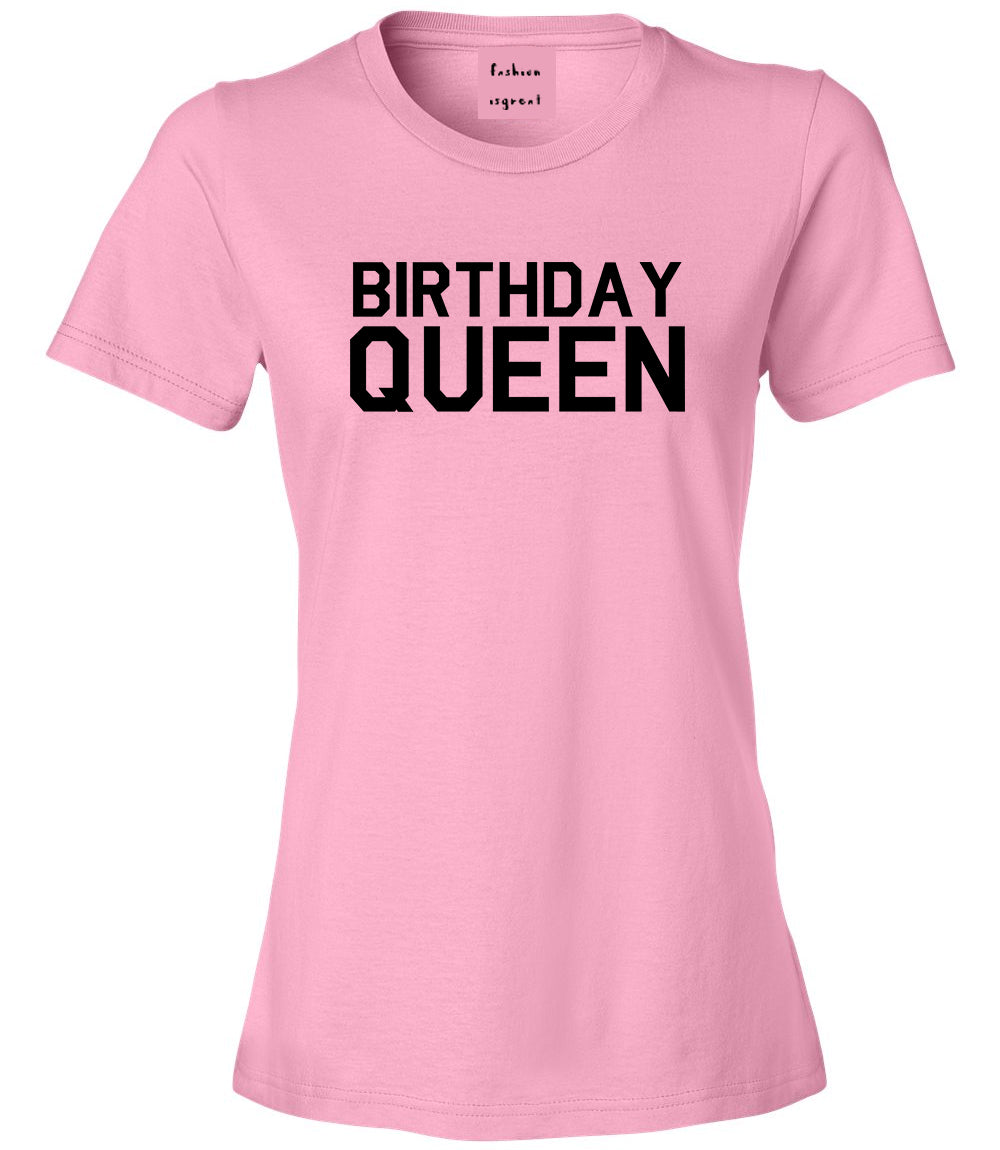 Birthday Queen Bday Pink T-Shirt