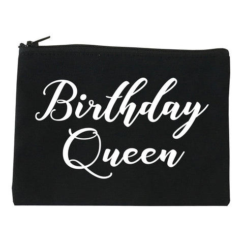 Birthday Queen black Makeup Bag
