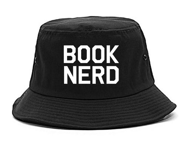 Book Nerd Reading Black Bucket Hat