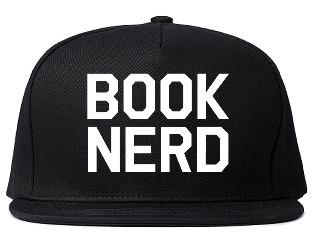 Book Nerd Reading Black Snapback Hat