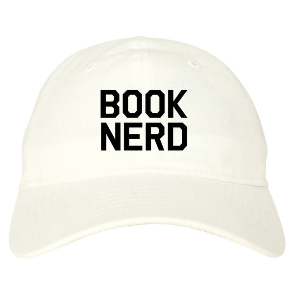 Book Nerd Reading White Dad Hat