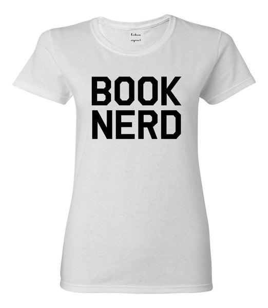 Book Nerd Reading White T-Shirt