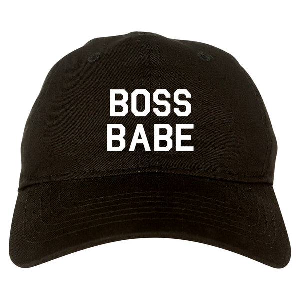 Boss Babe Black Dad Hat