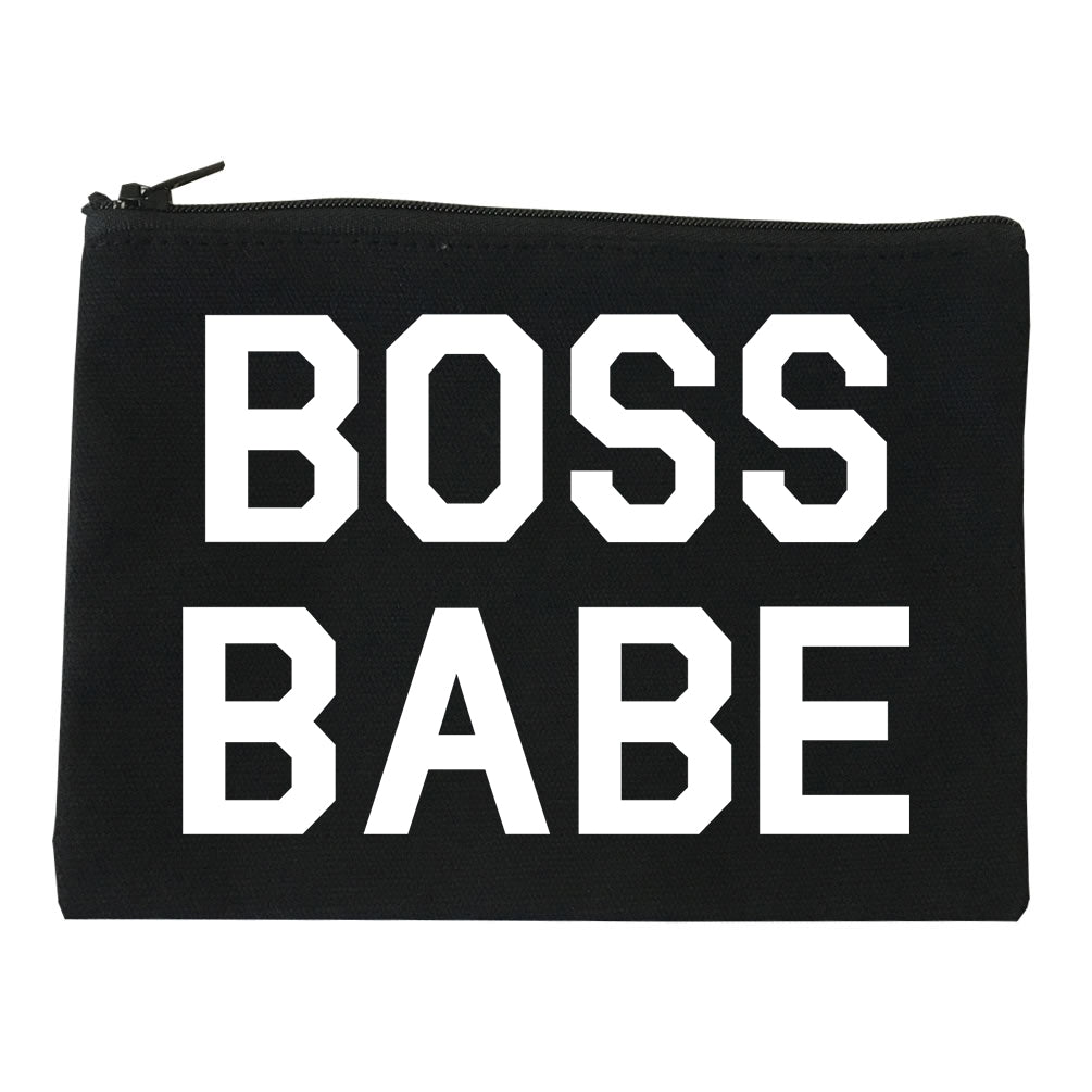 Boss Babe Black Makeup Bag