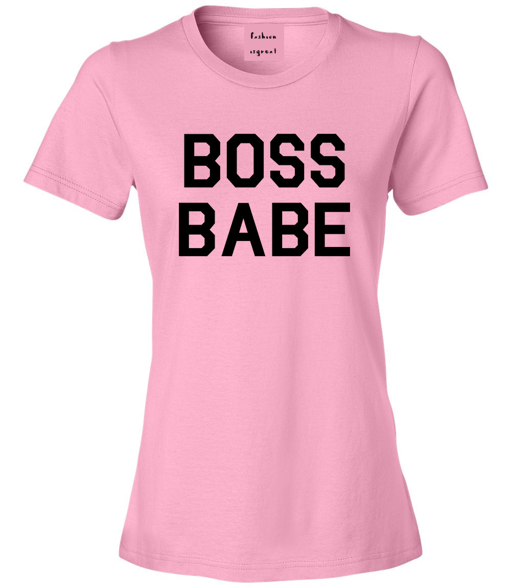 Boss Babe Pink T-Shirt