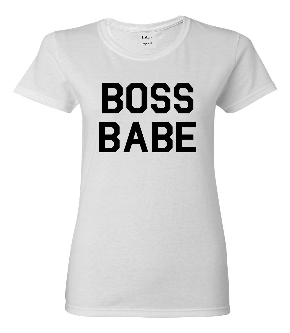 Boss Babe White T-Shirt