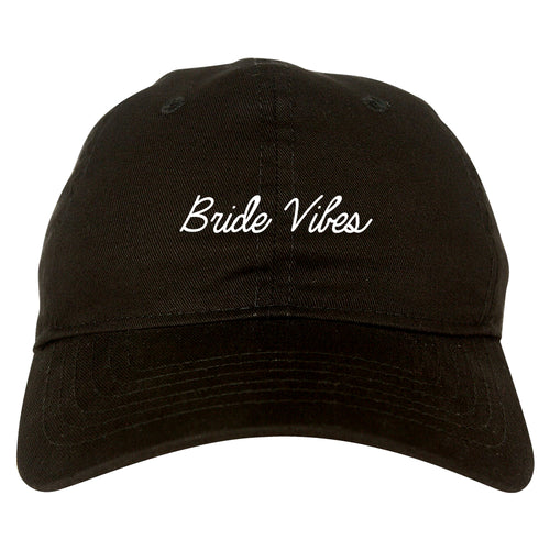 Bride Vibes Bachelorette black dad hat