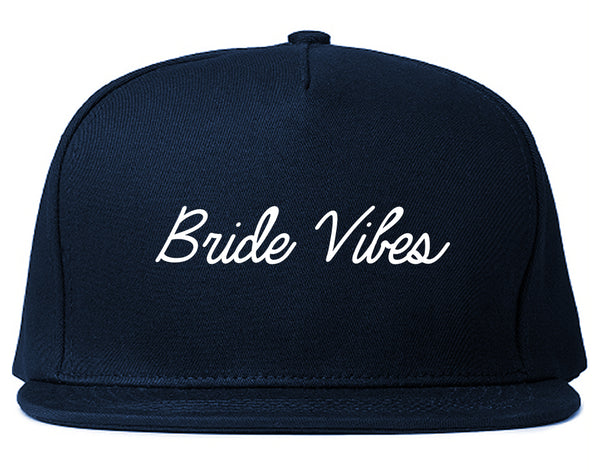 Bride Vibes Bachelorette Blue Snapback Hat