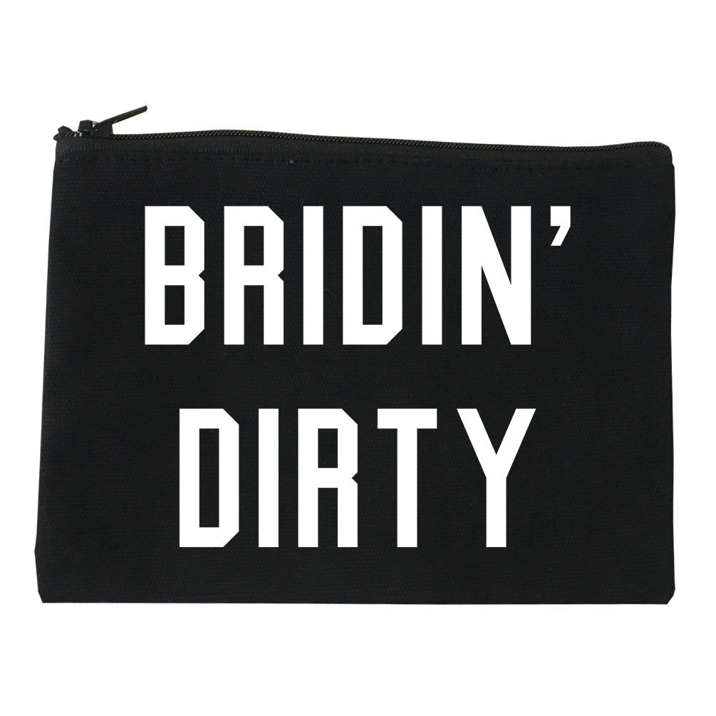 Bridin Dirty Engaged black Makeup Bag