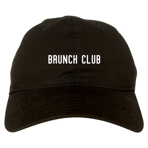Brunch Club Black Dad Hat