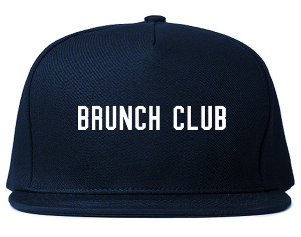 Brunch Club Blue Snapback Hat