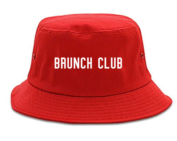 Brunch Club Red Bucket Hat