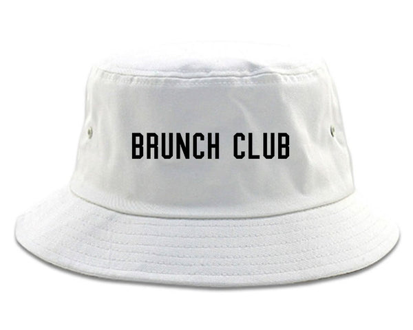 Brunch Club White Bucket Hat