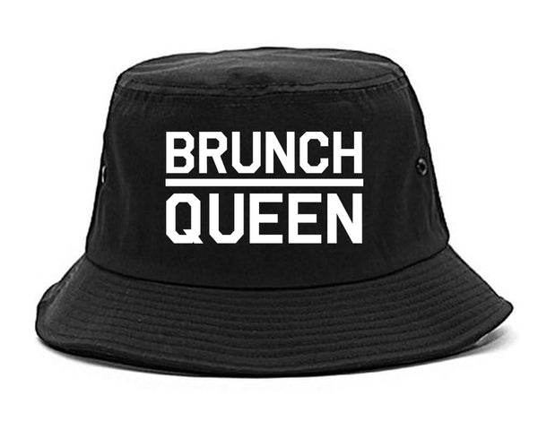 Brunch Queen Food black Bucket Hat