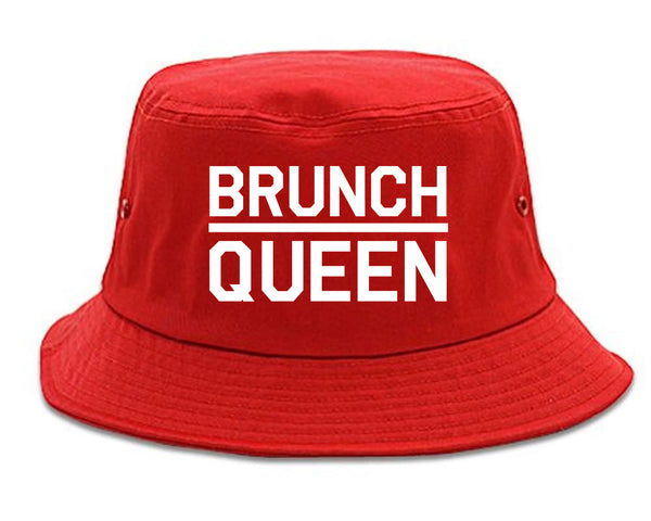 Brunch Queen Food red Bucket Hat