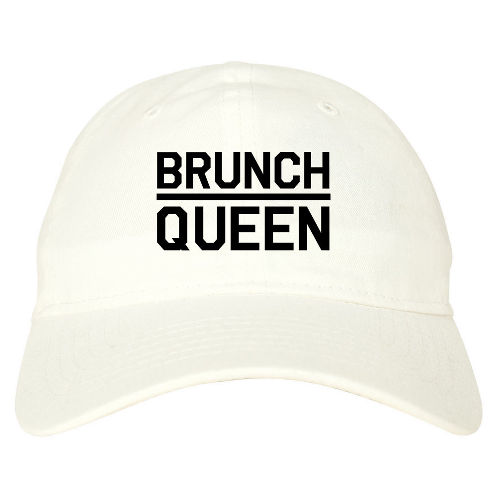 Brunch Queen Food white dad hat