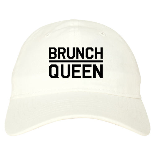 Brunch Queen Food white dad hat
