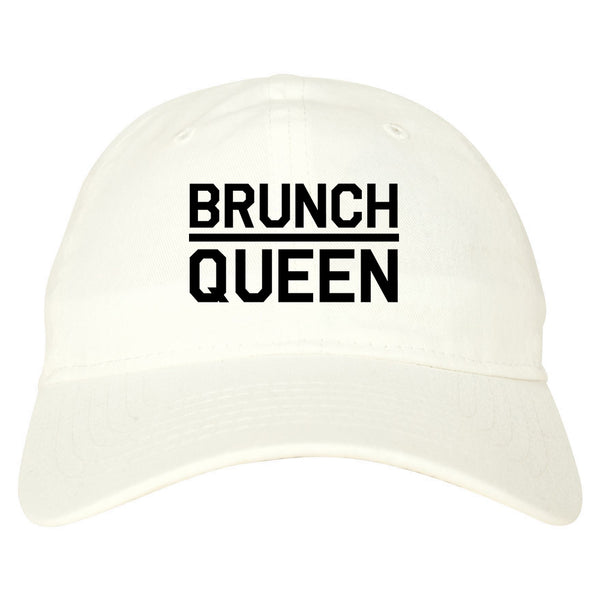 Brunch Queen Food white dad hat