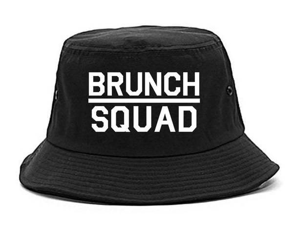 Brunch Squad Food black Bucket Hat