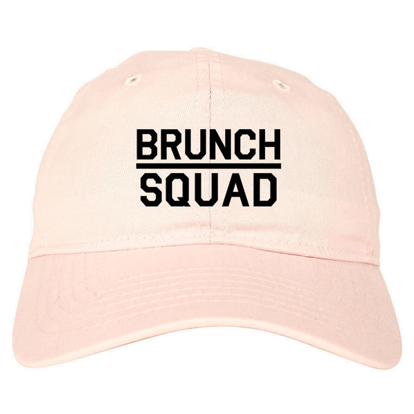 Brunch Squad Food pink dad hat