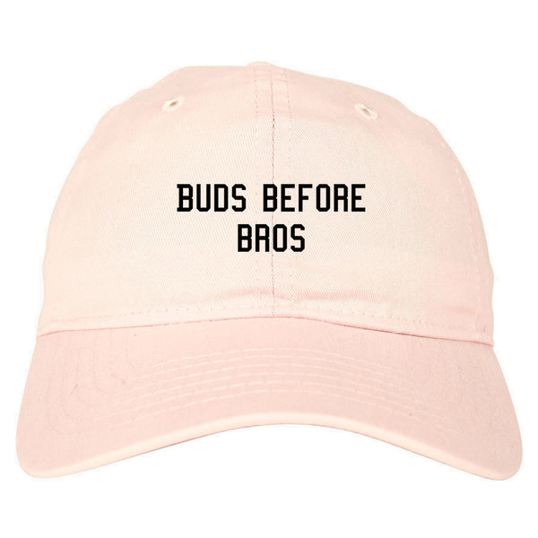 Buds Before Bros Dad Hat Pink