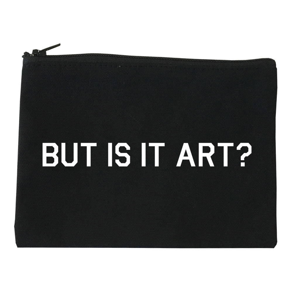 But Is It Art Funny Makeup Bag Red