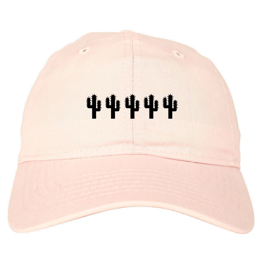 Cactus Plant Lover pink dad hat