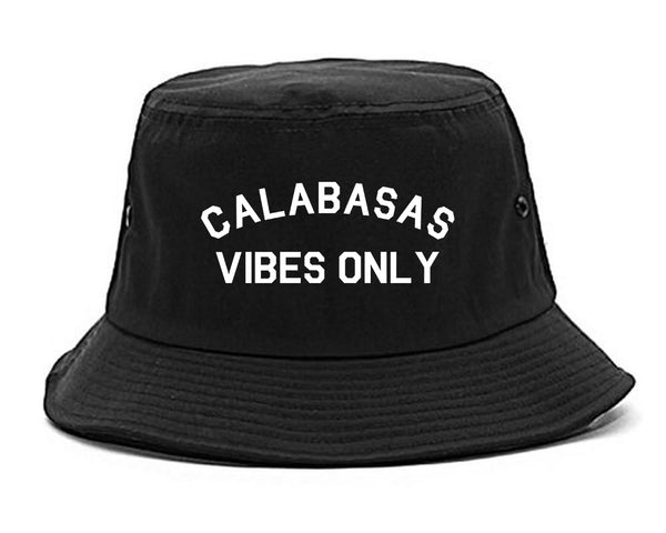 Calabasas Vibes Only California black Bucket Hat