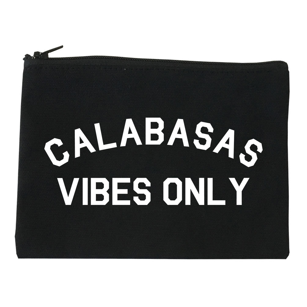 Calabasas Vibes Only California black Makeup Bag