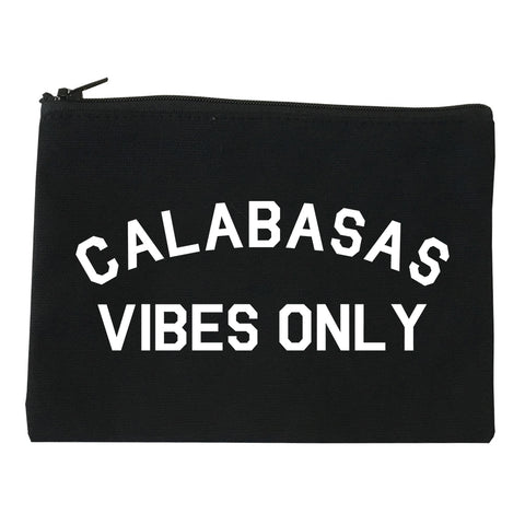 Calabasas Vibes Only California black Makeup Bag