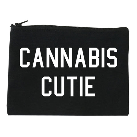 Cannabis Cutie Makeup Bag Red