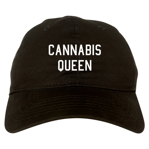 Cannabis Queen Dad Hat Black