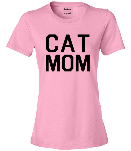 Cat Mom Cat Mother Pink T-Shirt