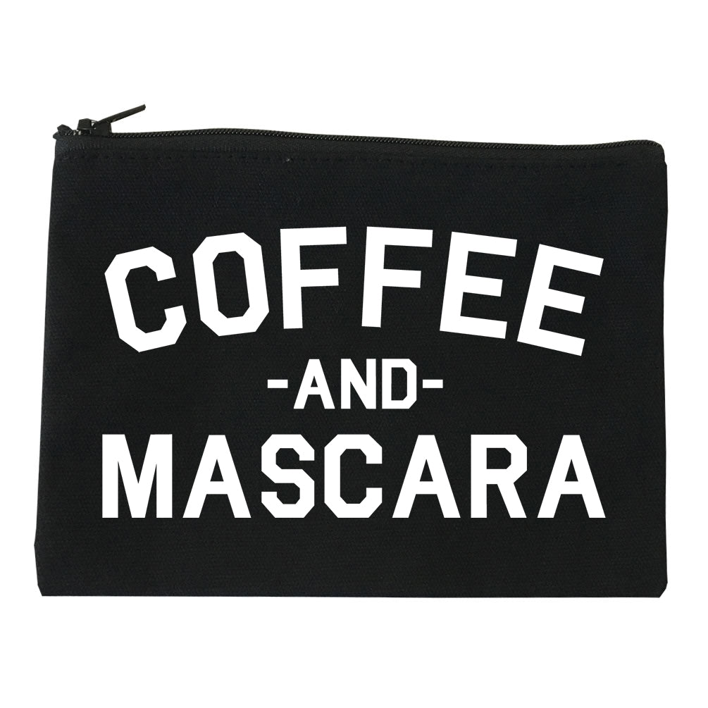 Coffee And Mascara Black Makeup Bag