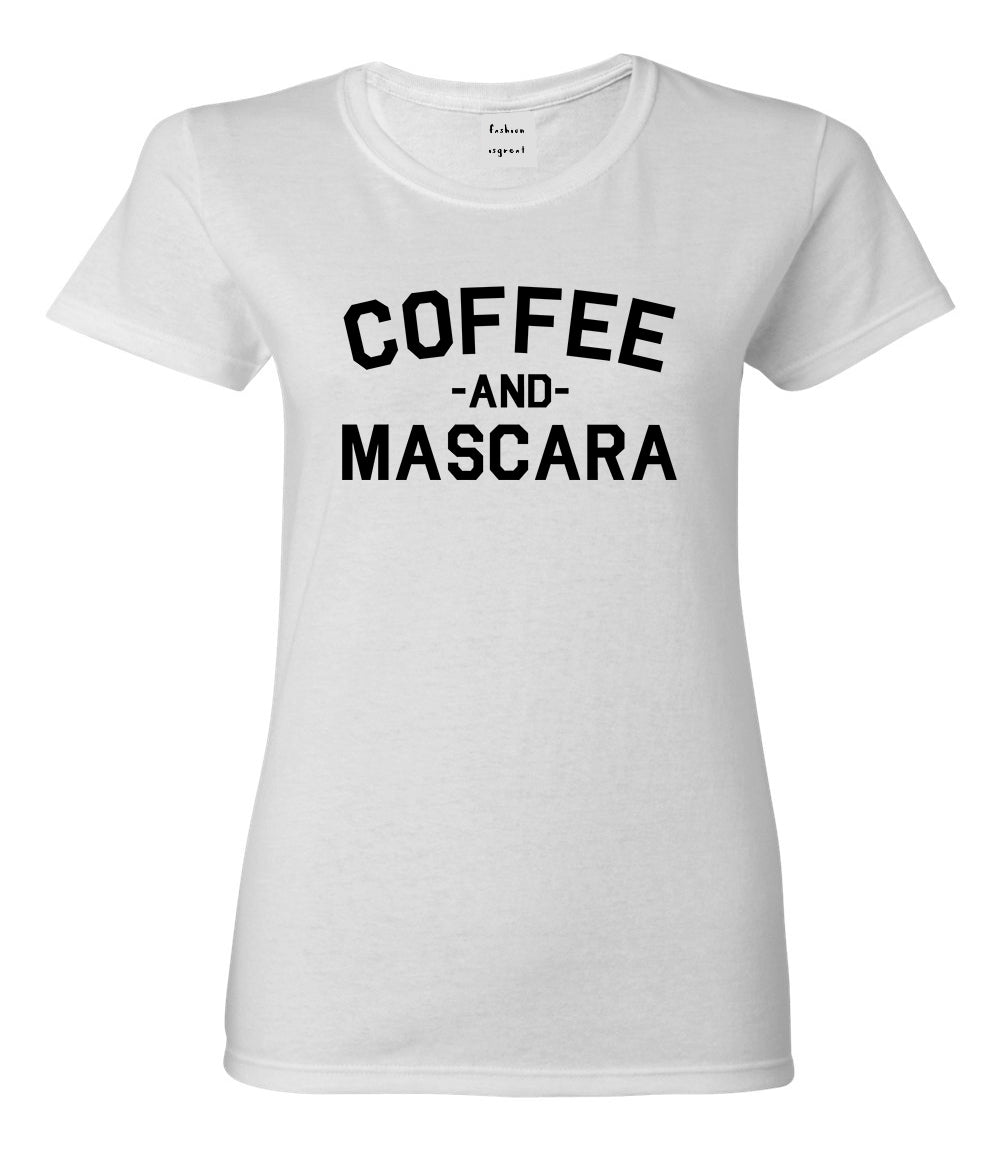 Coffee And Mascara White T-Shirt