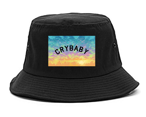 Crybaby Tie Dye Box black Bucket Hat