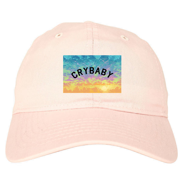 Crybaby Tie Dye Box pink dad hat