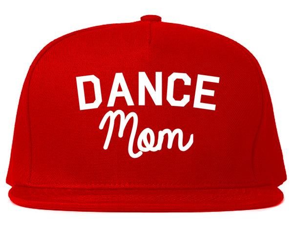 Dance Mom Life Mother Gift Snapback Hat Red