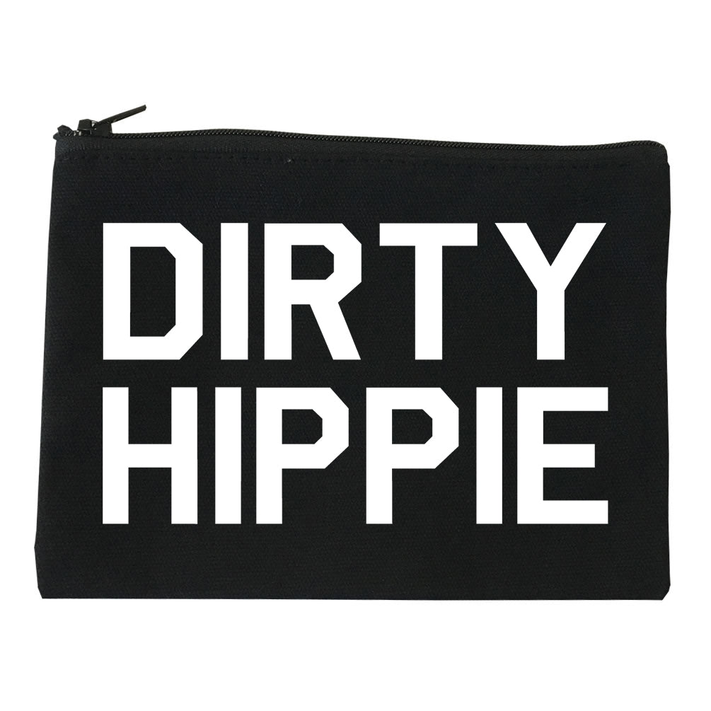 Dirty Hippie Funny Mom Wife Gift Makeup Bag Red