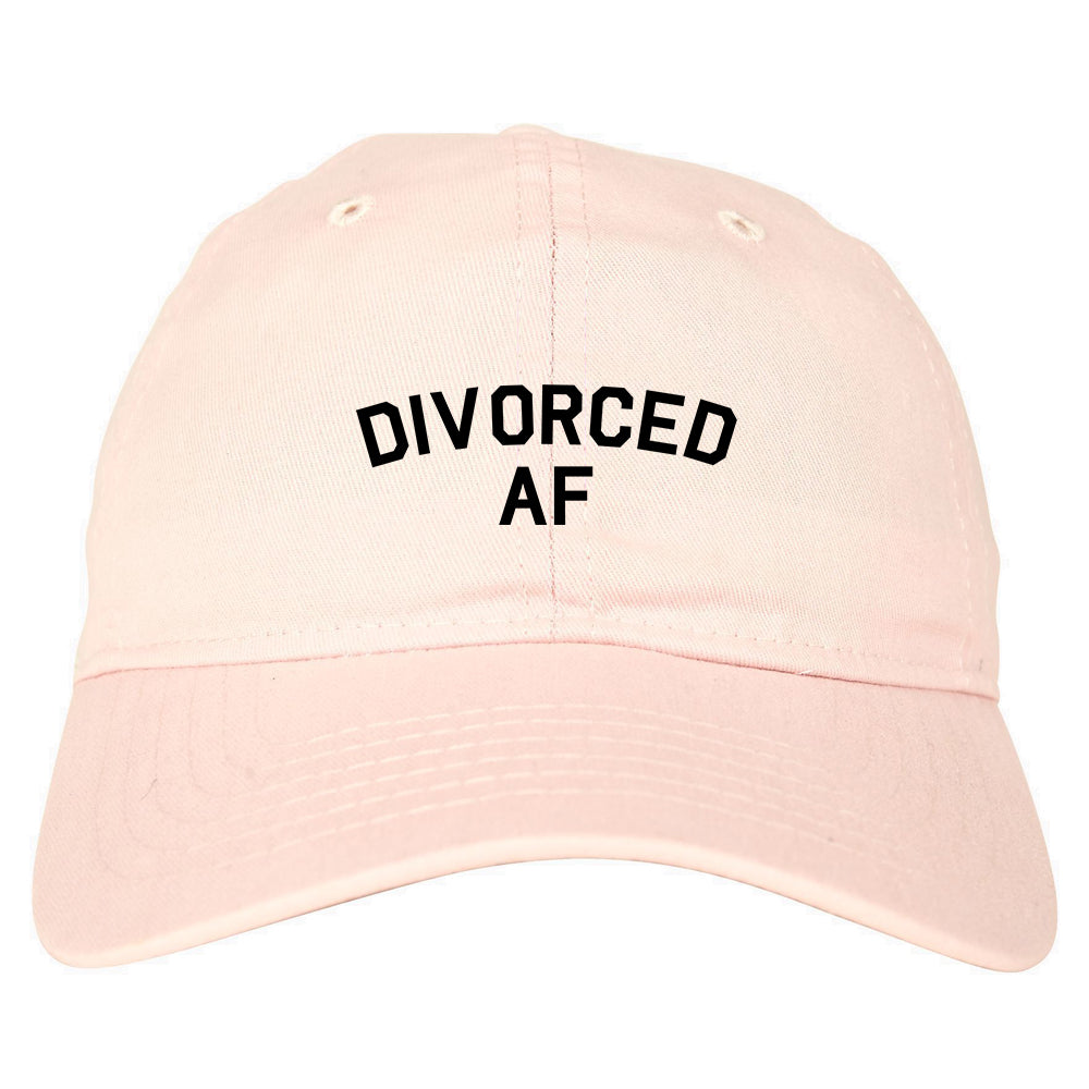 Divorced AF Divorce Break Up Pink Dad Hat
