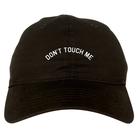 Dont Touch Me Roses black dad hat